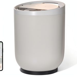 Smart Towel Warmer - Coolbreeze Insulation Tech | Voice Control with Alexa & Google Assistant | Stainless Steel Bucket | Matte Finish | 20L-0